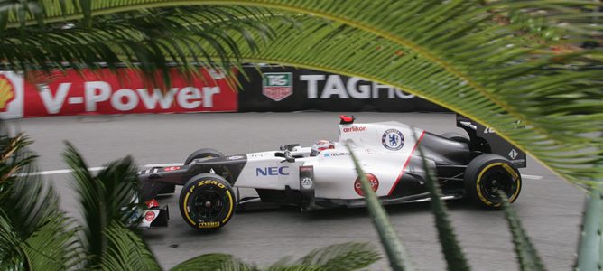 Kamui Kobayashi en Mónaco 2012