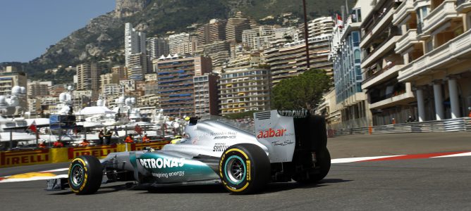 Nico Rosberg en Mónaco