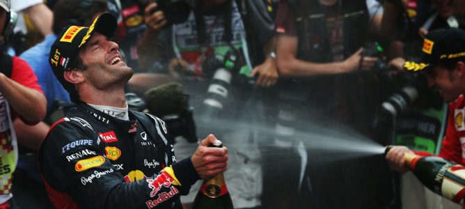 Mark Webber gana en Mónaco 2012