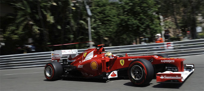 Fernando Alonso en Mónaco 2012