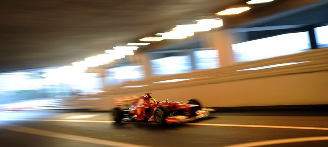 Fernando Alonso en Mónaco 2012