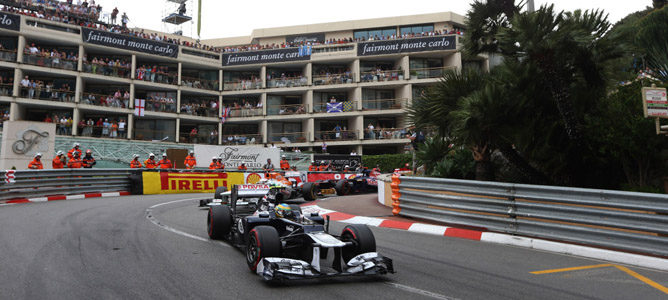 Bruno Senna en Mónaco