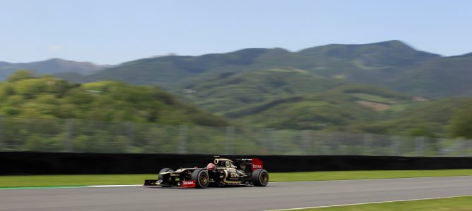 Romain Grosjean en Mugello