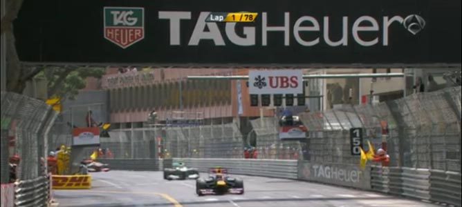 Primera vuelta del GP de Mónaco