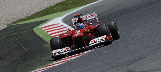 Fernando Alonso en el GP de España