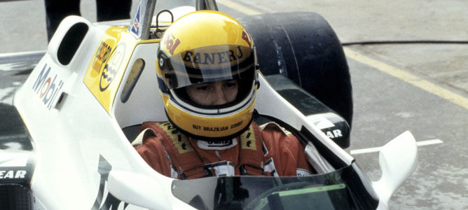 El FW08C, el primer F1 de Ayrton Senna