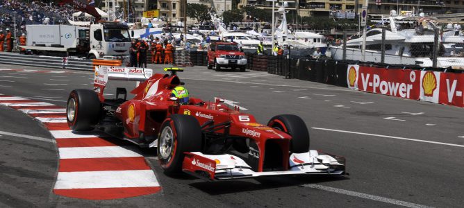 Felipe Massa en el GP de Mónaco