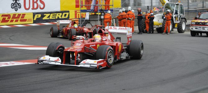 Alonso y Massa en Mónaco