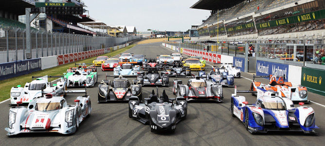 Los coches de las 24 horas de Le Mans
