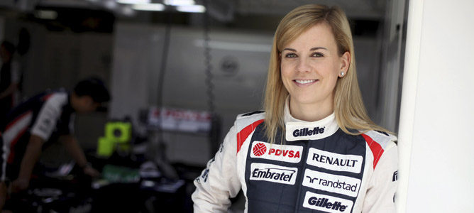 Susie Wolff, piloto de desarrollo de Williams