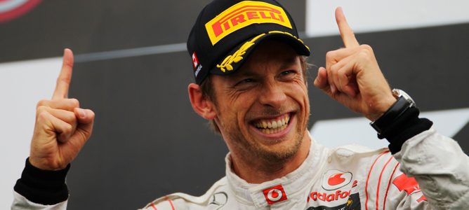 Jenson Button gana en Canadá 2011