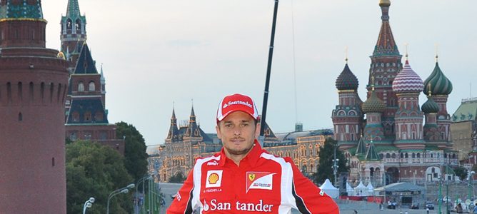 Giancarlo Fisichella en Rusia