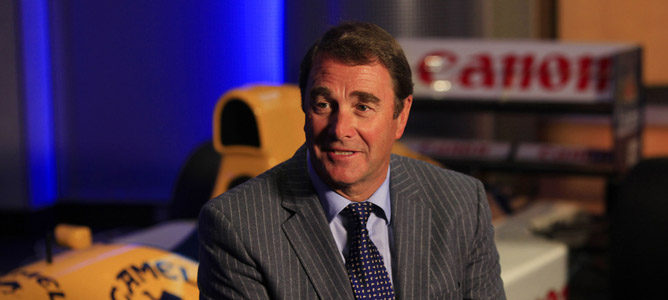 Nigel Mansell, contento con la temporada