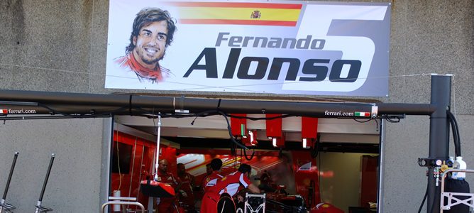 Fernando Alonso en Canadá 2012