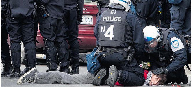 Estudiante detenido por la policía en Canadá