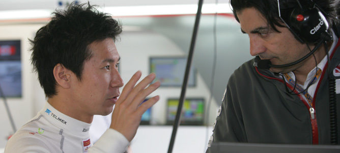 Kamui Kobayashi durante los libres del GP de Canadá 2012