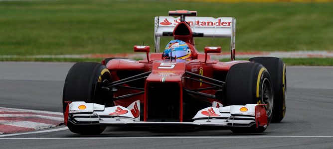 Fernando Alonso en Canadá 2012