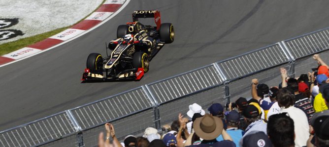 Kimi Räikkönen en Canadá 2012