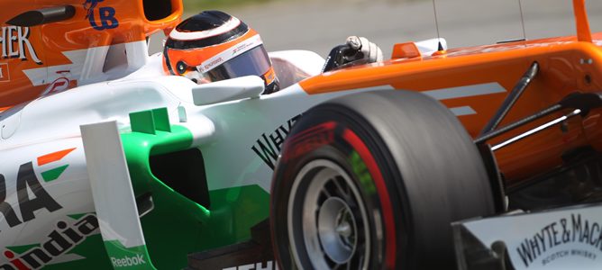 Nico Hülkenberg en Canadá 2012