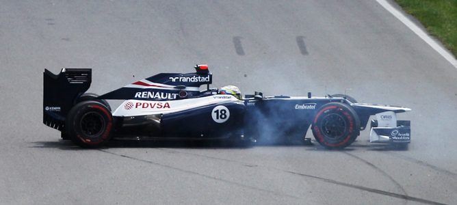 Pastor Maldonado en Canadá