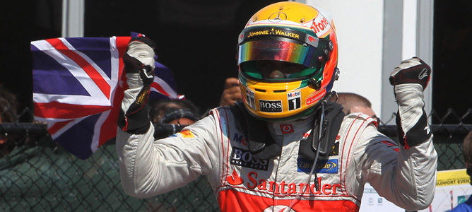 Lewis Hamilton consigue la victoria en el Gran Premio de Canadá 2012