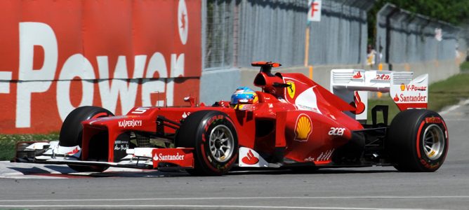 Fernando Alonso en Canadá