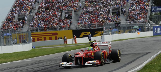 Felipe Massa en el GP de Canadá