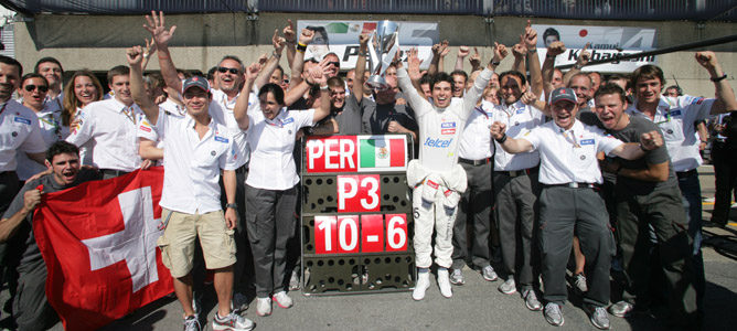 Celebración de Sauber en Canadá