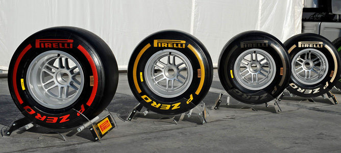 Compuestos de neumáticos de seco de Pirelli para la temporada 2012