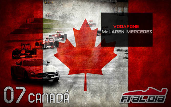 Cartel anunciador del GP de Canadá