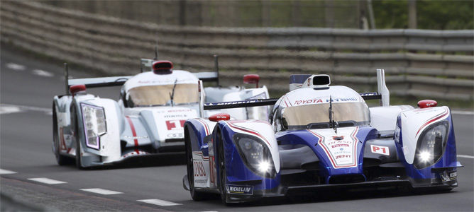 LMP1 de Audi y Toyoya