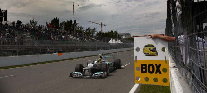 Nico Rosberg en Canadá
