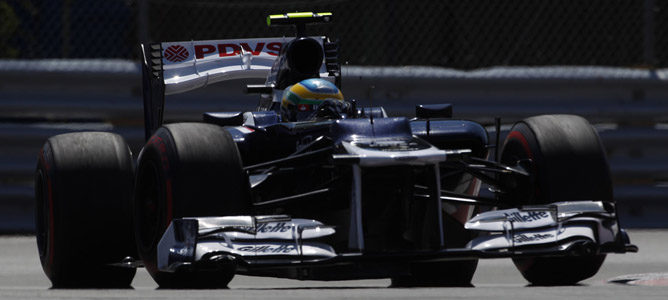 Bruno Senna en el circuito urbano de Montreal