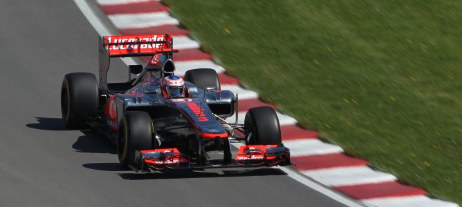 Jenson Button en Canadá