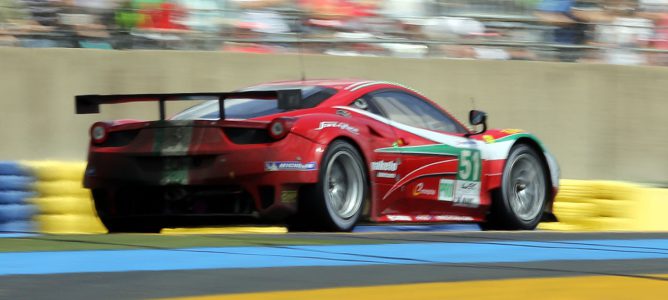 El Ferrari 458 Italia en Le Mans