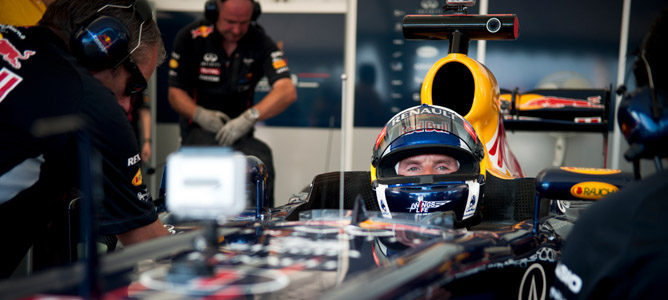 David Coulthard a bordo del RB7