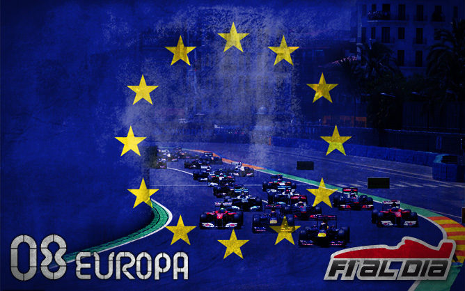 Cartel del GP de Europa 2012 de F1