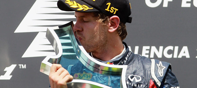Sebastian Vettel vence el GP de Europa 2011