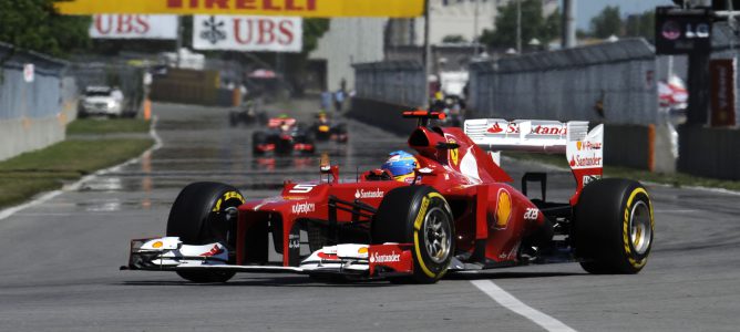 Fernando Alonso en Canadá