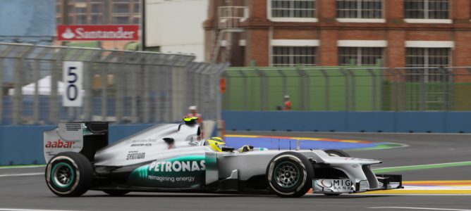 Nico Rosberg en Valencia
