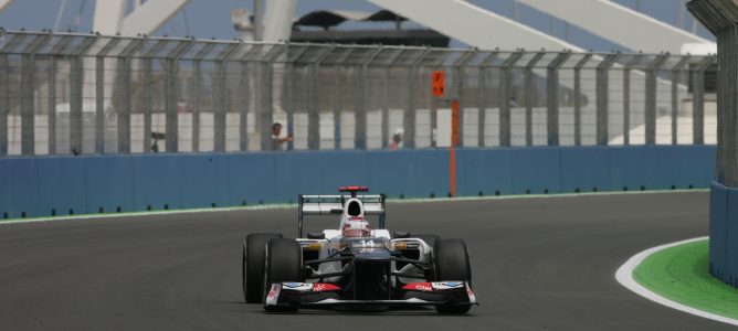 Kamui Kobayashi en Valencia