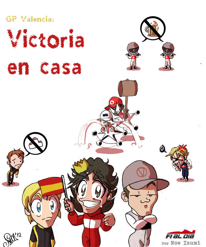 Chibis GP Europa 2012