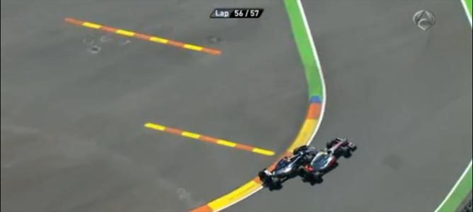El incidente entre Maldonado y Hamilton