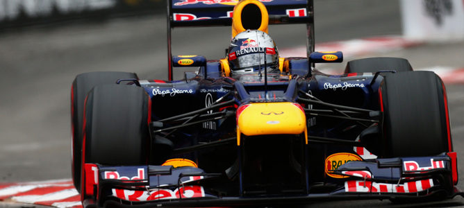  Sebastian Vettel al volante del Red Bull