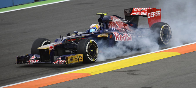 Jean-Eric Vergne en el GP de Europa 2012