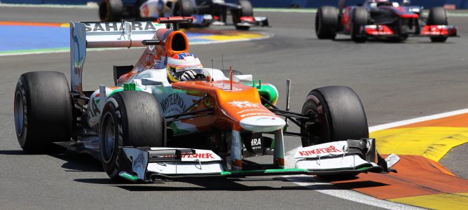 Paul di Resta en Valencia