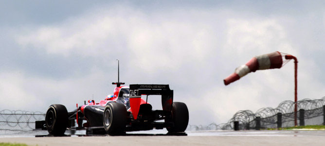 Marussia probando en Mugello