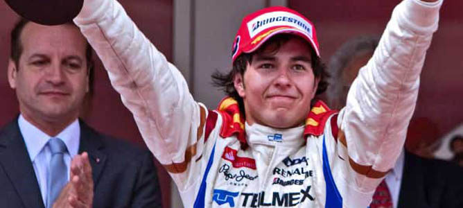 Sergio Pérez en sus tiempos en la GP2