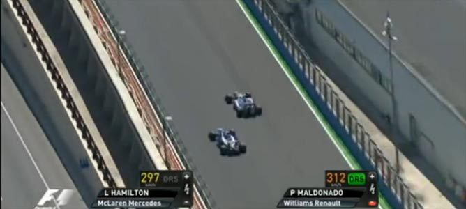 El incidente entre Maldonado y Hamilton