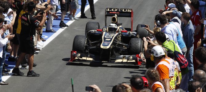 Kimi Räikkönen en Valencia